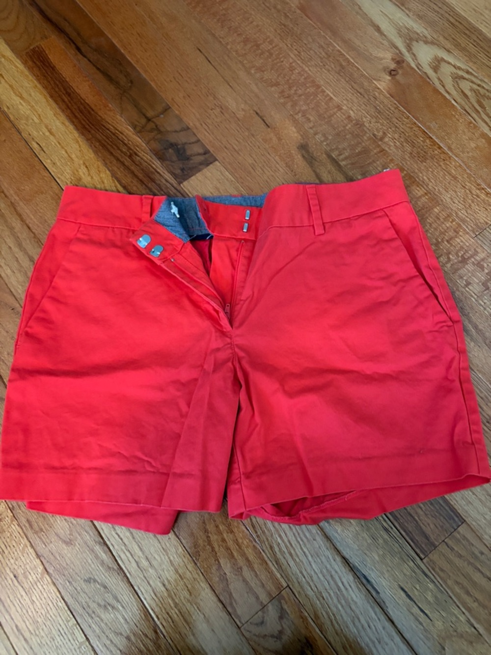 Nautica Red Women's Bermuda Shorts